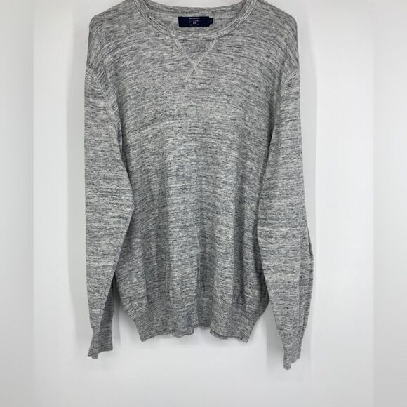 J.Crew 100% Cotton Men’s Sweater Grey Color Size XL - Picture 1 of 7